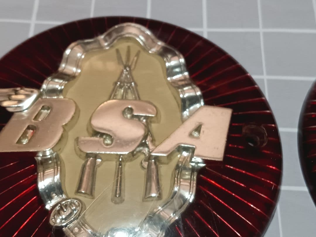 ネロ 希少BSA タンク小銃3丁 エンブレム 左右1組セット(やや難あり)