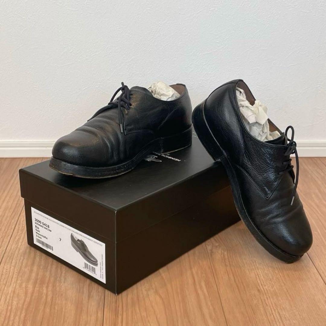 Heinrich Dinkelacker RIO ブラック/シボ革/uk7