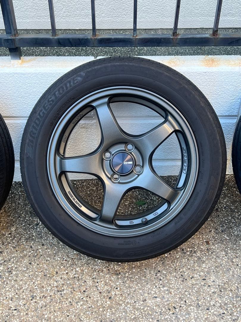 【美品】ENKEI(エンケイ)PF05 16インチ＋2024年製タイヤ付き