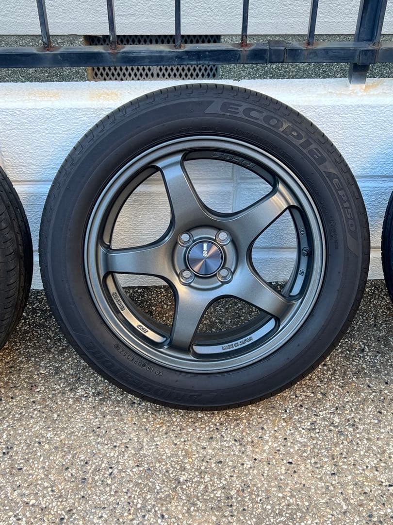 【美品】ENKEI(エンケイ)PF05 16インチ＋2024年製タイヤ付き