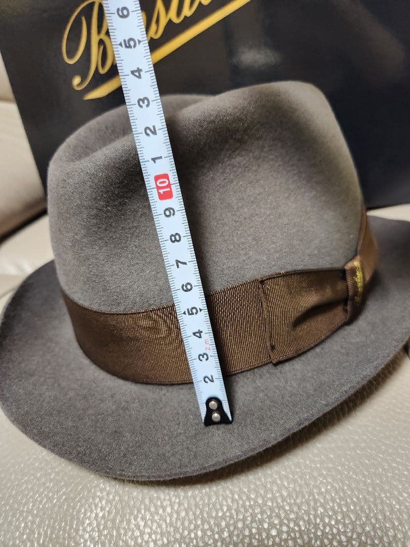 Borsalino ブラウン ハット