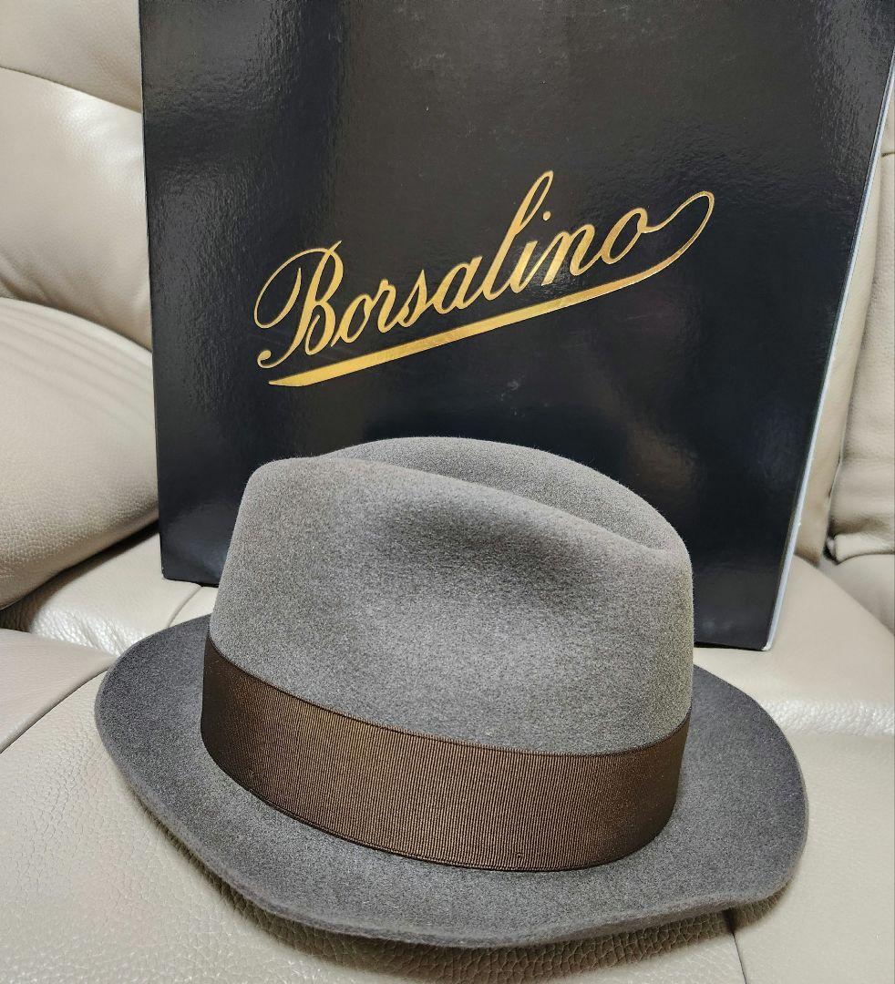 Borsalino ブラウン ハット