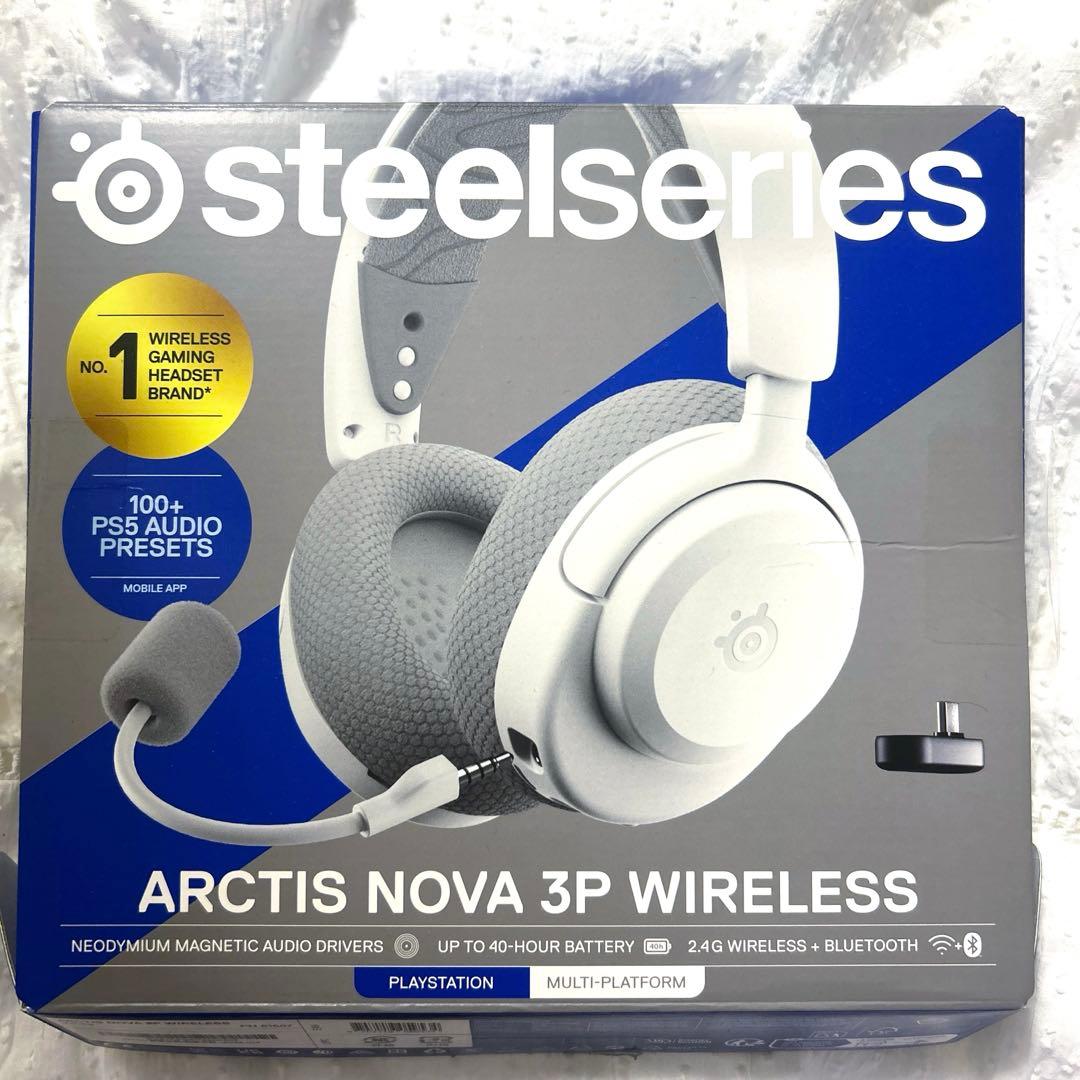 最安)STEELSERIES　Arctis Nova 3P Wireless
