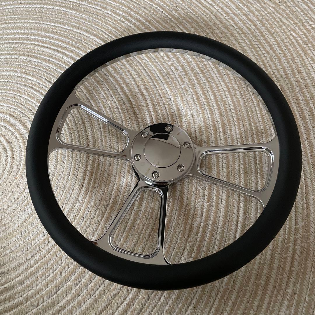 ステアリング　5本スポーク　ハンドル