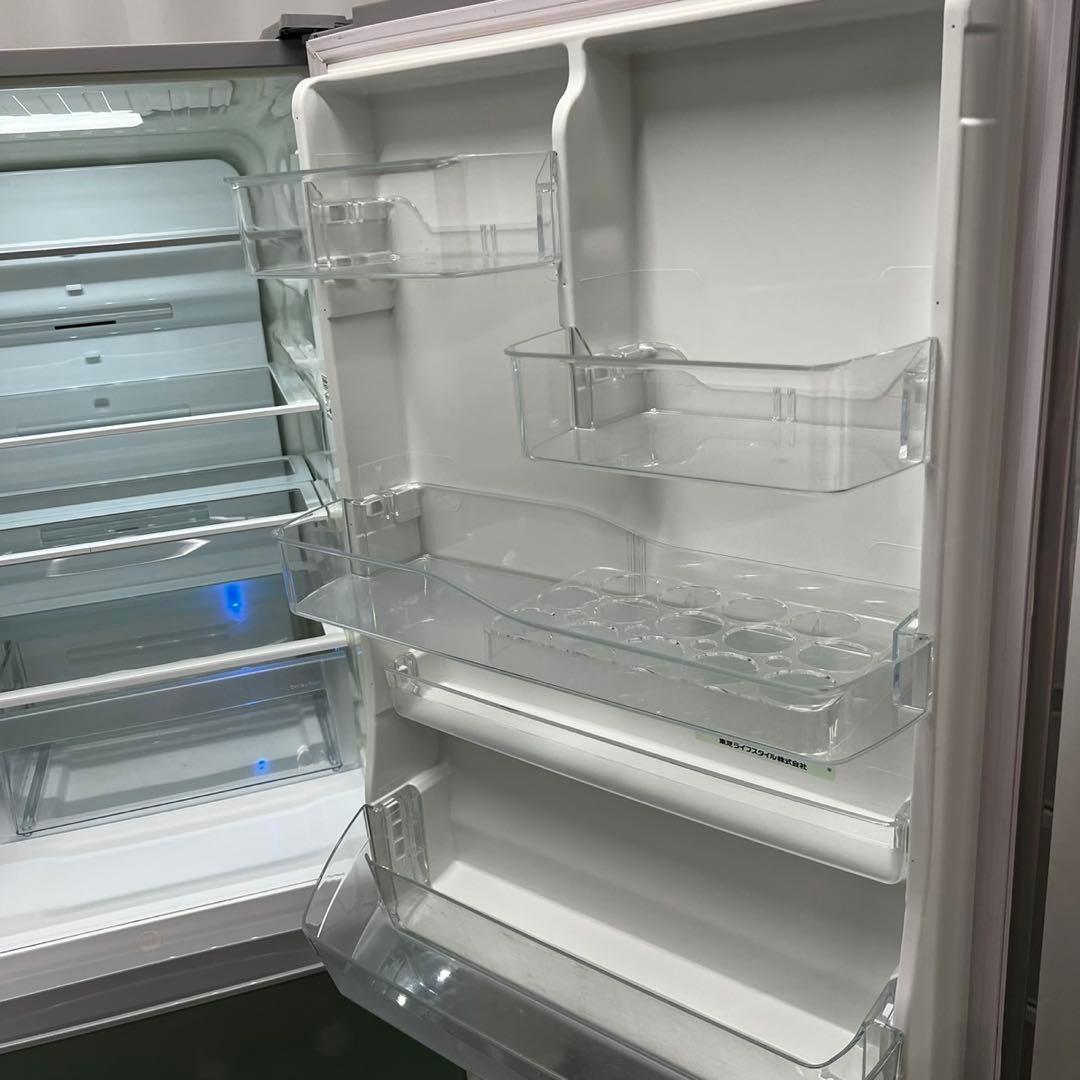 937　東芝　冷蔵庫　大型　410L　5ドア　右開き　シルバー　設置無料　安い‼️