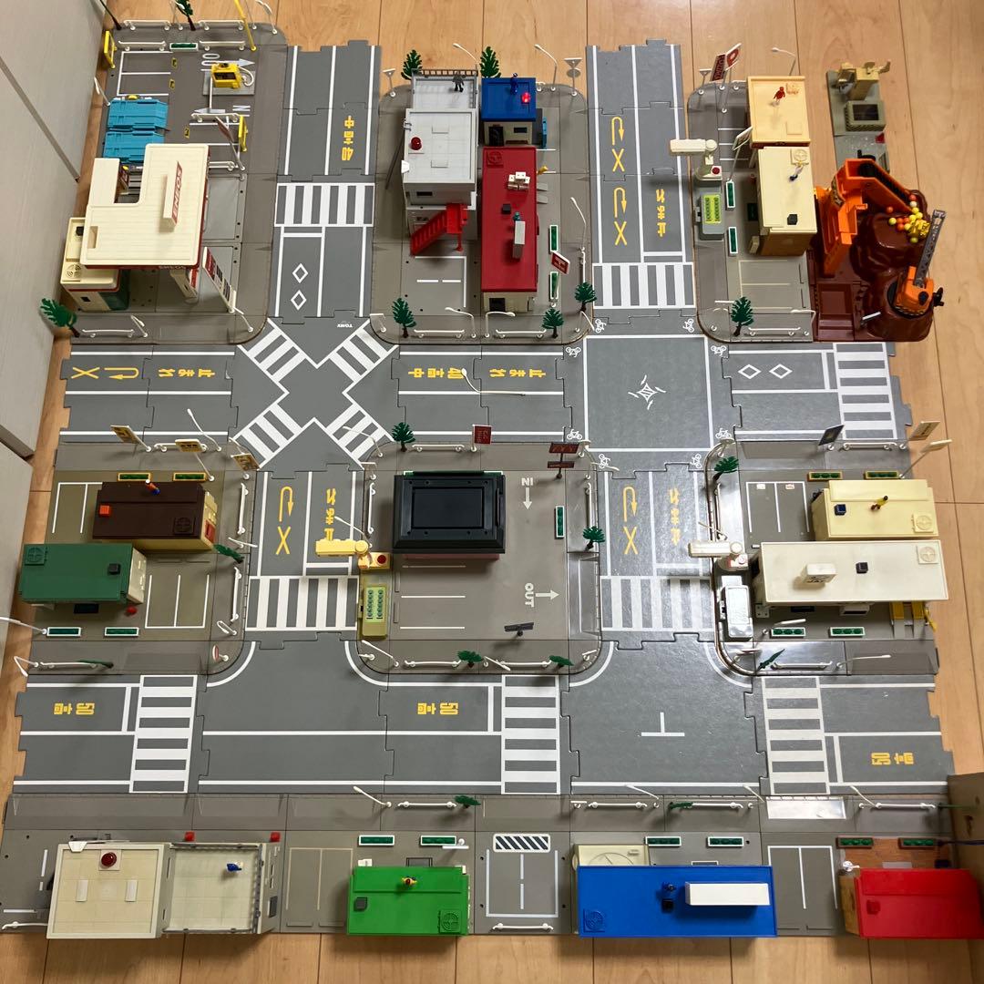 あ*ゆ様 旧トミカタウン つながる道路 まとめ売り トミカタウン トミカ