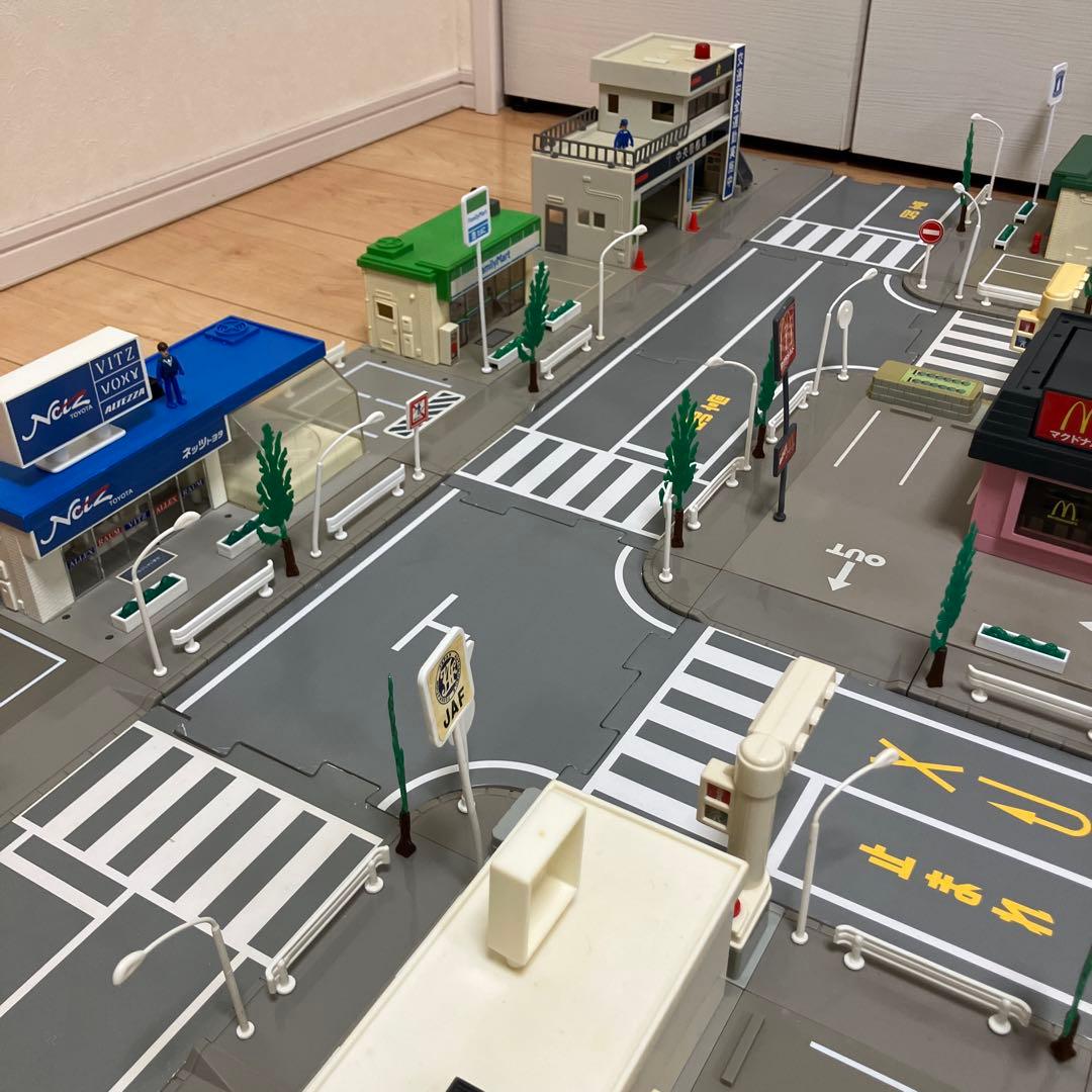 あ*ゆ様 旧トミカタウン つながる道路 まとめ売り トミカタウン トミカ