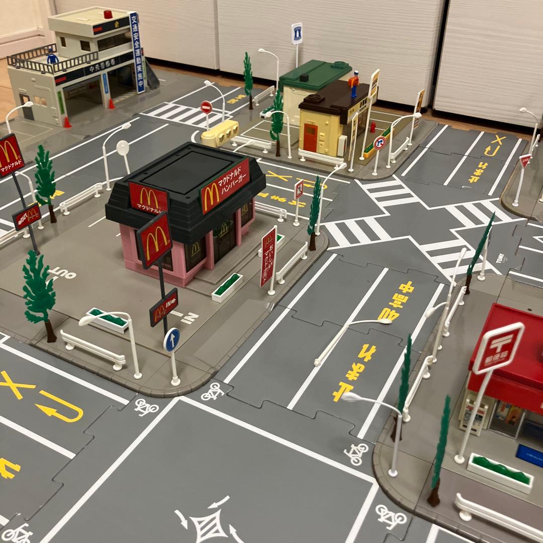 あ*ゆ様 旧トミカタウン つながる道路 まとめ売り トミカタウン トミカ