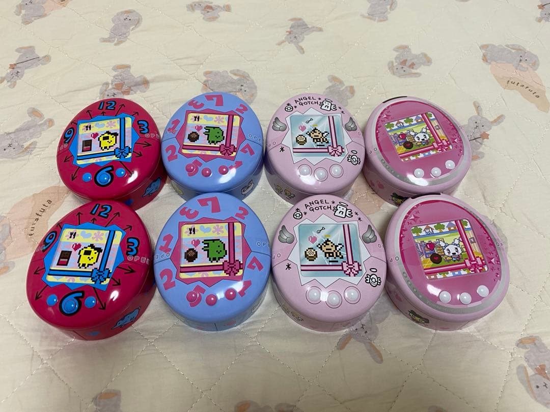 たまごっちチョコ缶　2セット