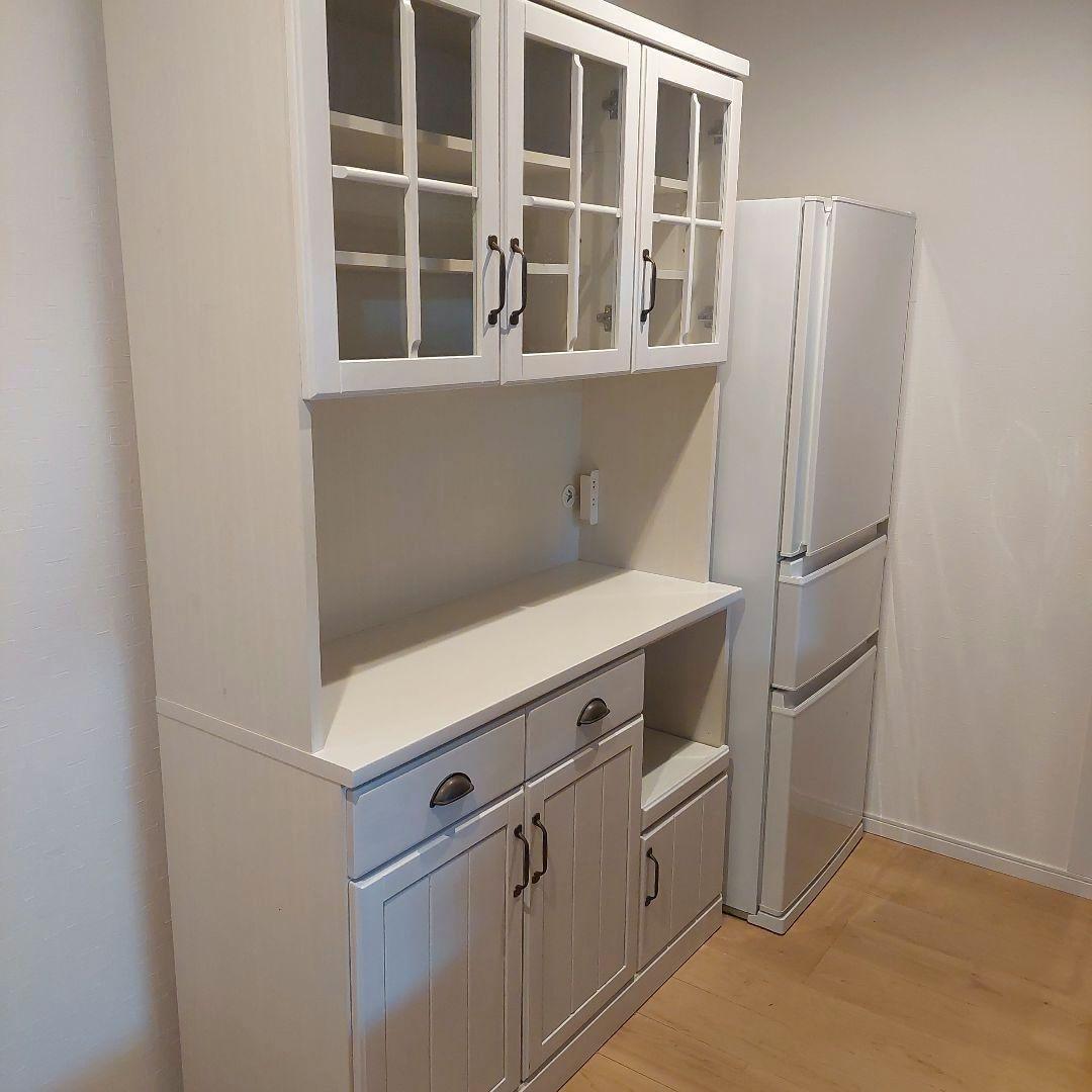 ニトリ　ミランダ　食器棚　キッチンボード