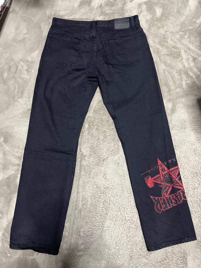 パンツ SUPREME THRASHER Regular Jean 21AW 34