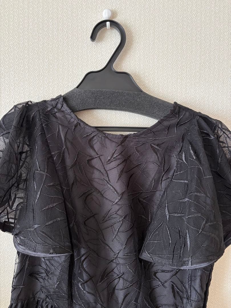 Rire Fete レース刺繍ドレスワンピース 定価38000円 ヤマダヤ