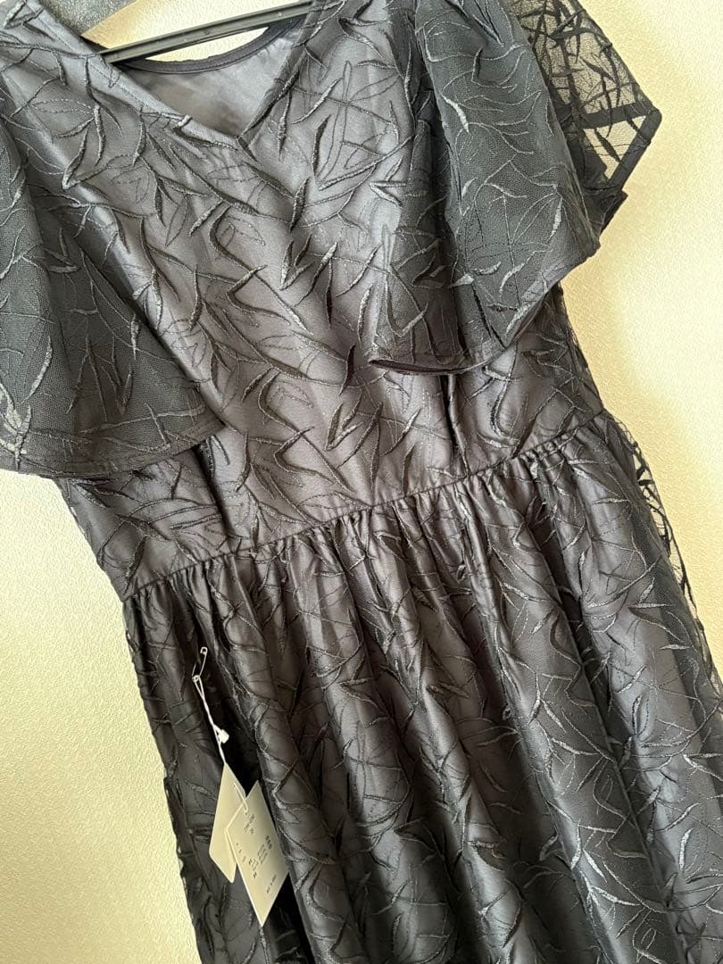 Rire Fete レース刺繍ドレスワンピース 定価38000円 ヤマダヤ