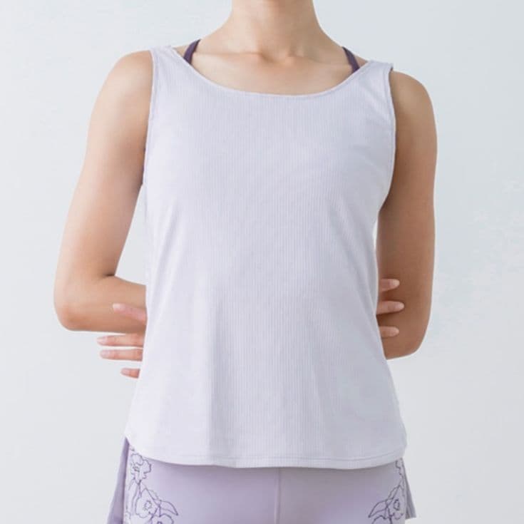 SUKALAドローイングフラワータンクトップ Mサイズ