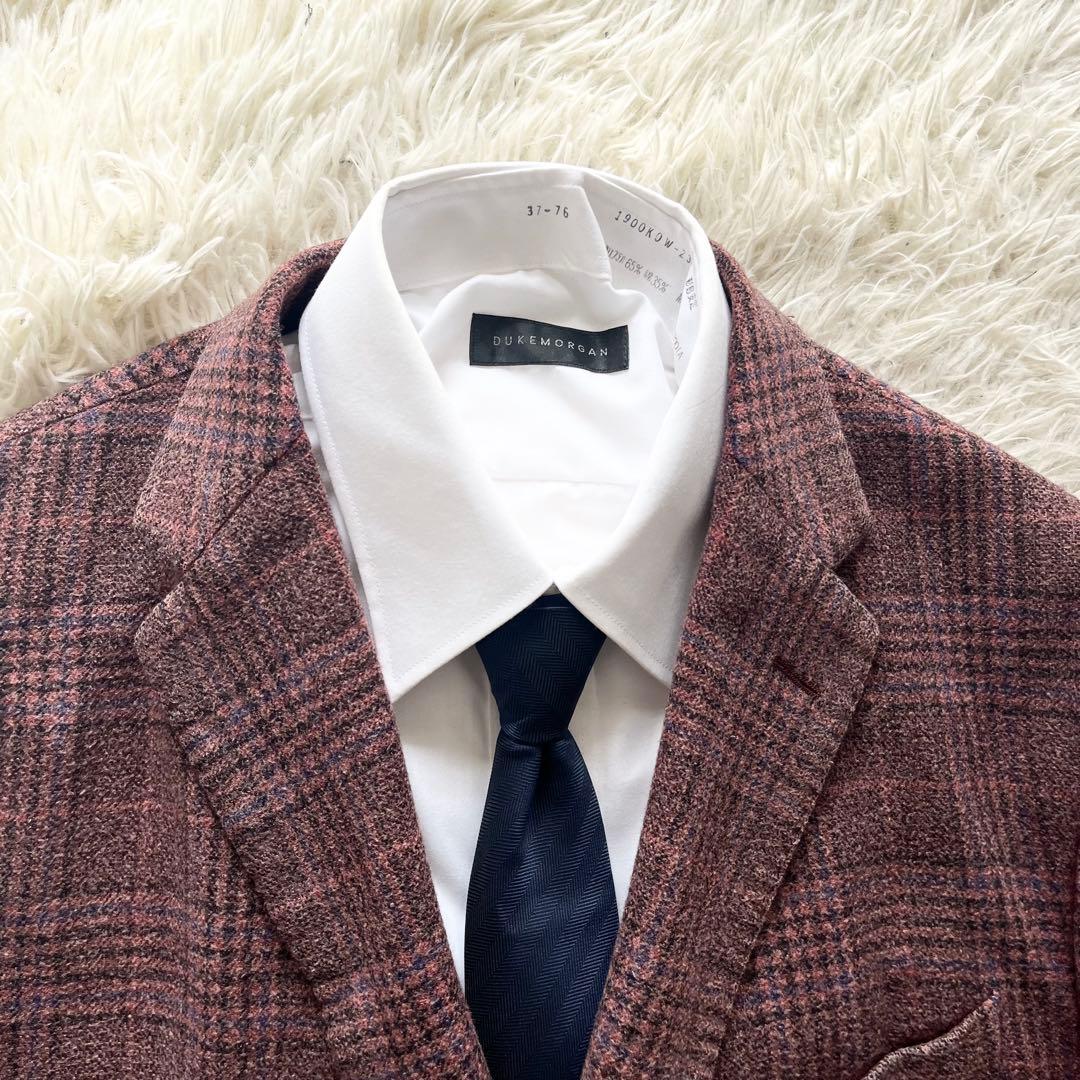 <美品>BOGLIOLI K.JACKETボルドー シルクウール ジャケット54