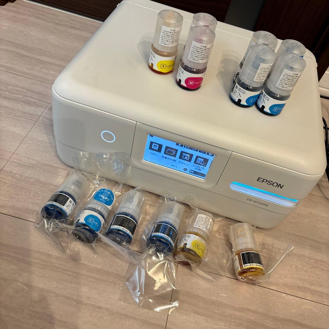 EPSON エプソン EW-M754TW プリンター　インク　メンテナンスBOX