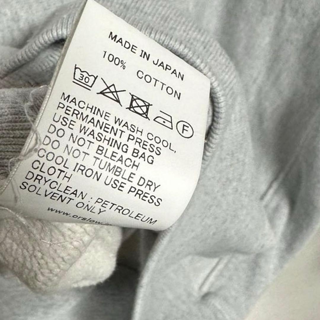 orSlow reverse weave リバースウィーブ スウェット ネイビー