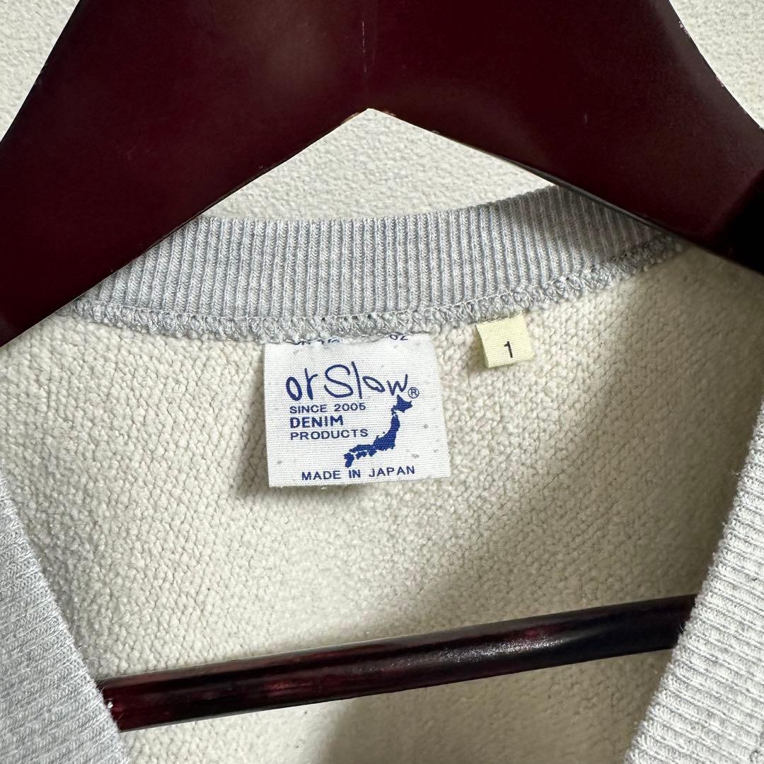 orSlow reverse weave リバースウィーブ スウェット ネイビー