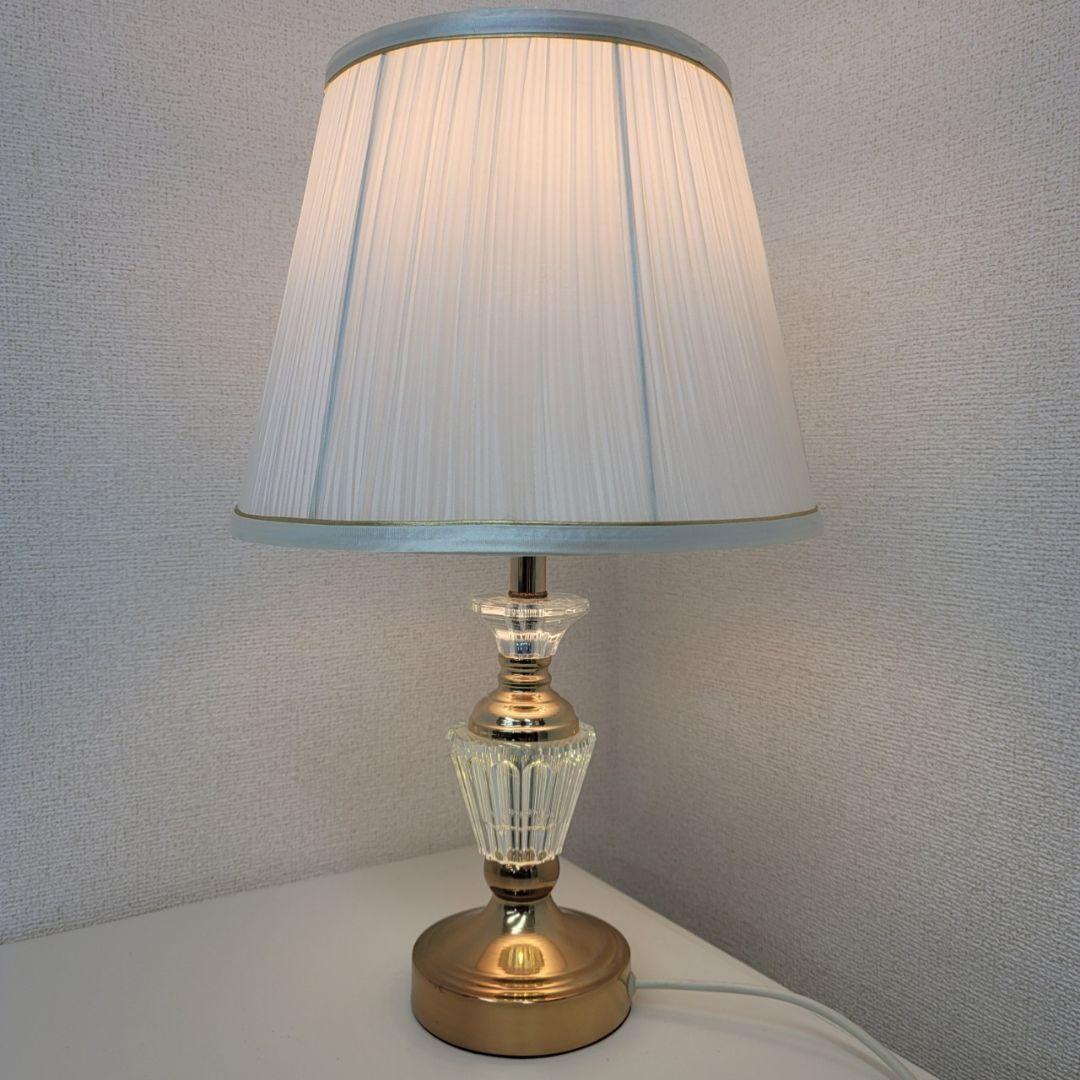 クリスタル ゴールド テーブルランプ 高級感