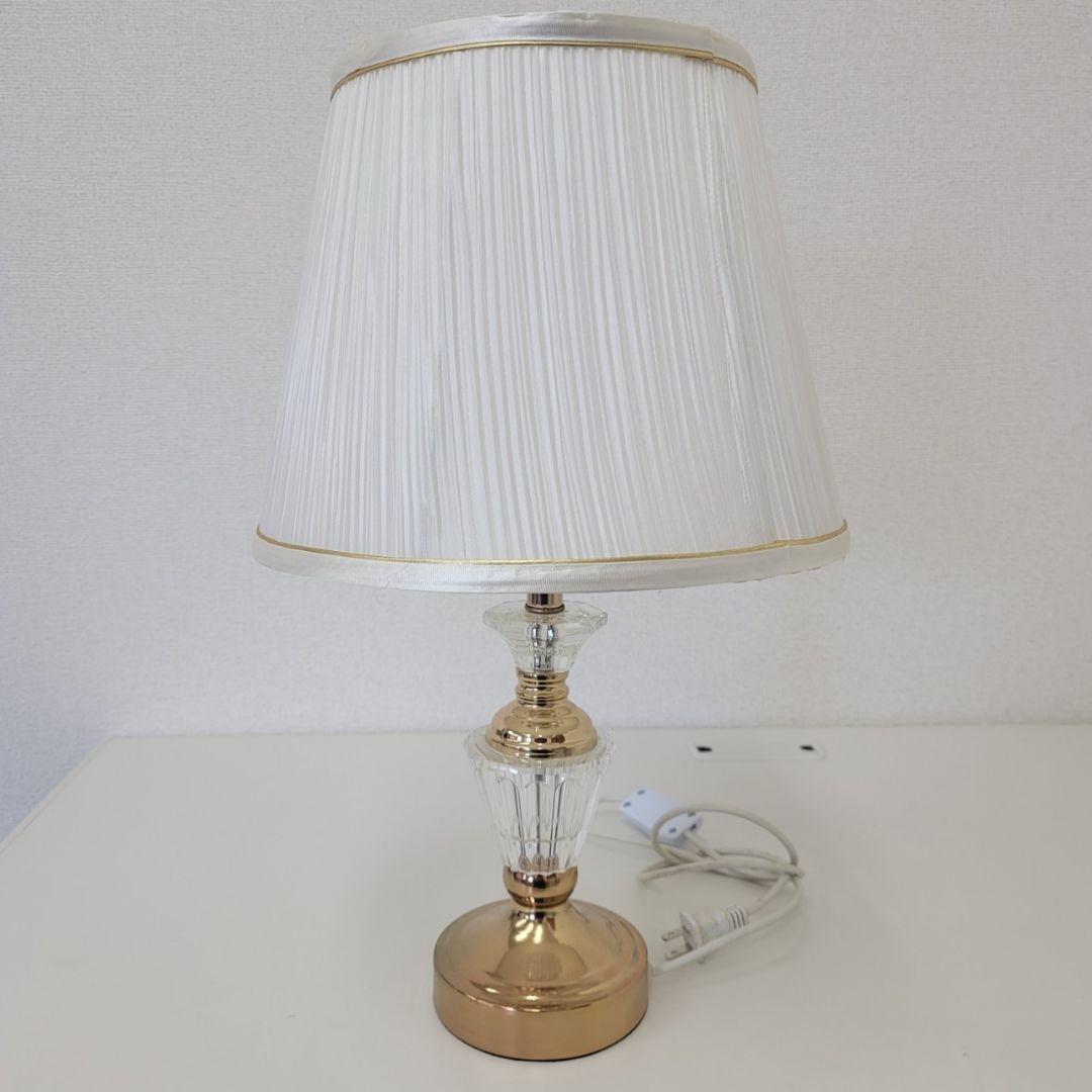 クリスタル ゴールド テーブルランプ 高級感
