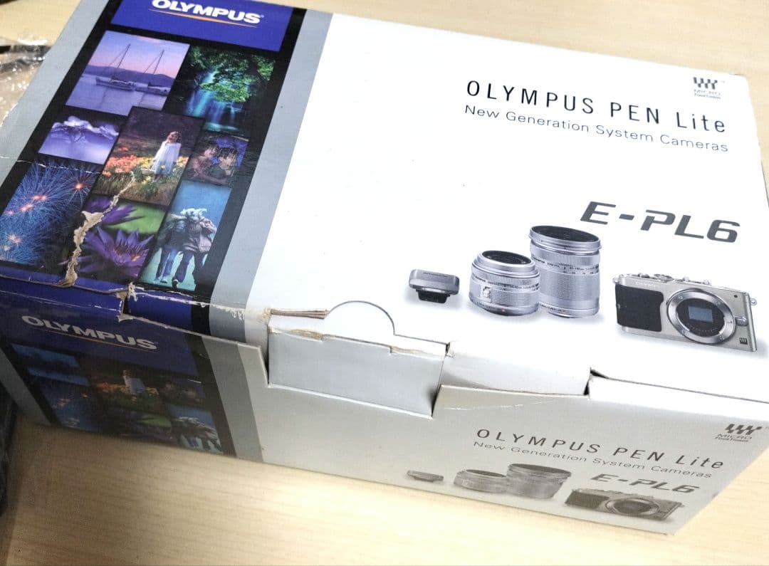 Olympus E-PL6 ミラーレスカメラセット　※フラッシュ無し