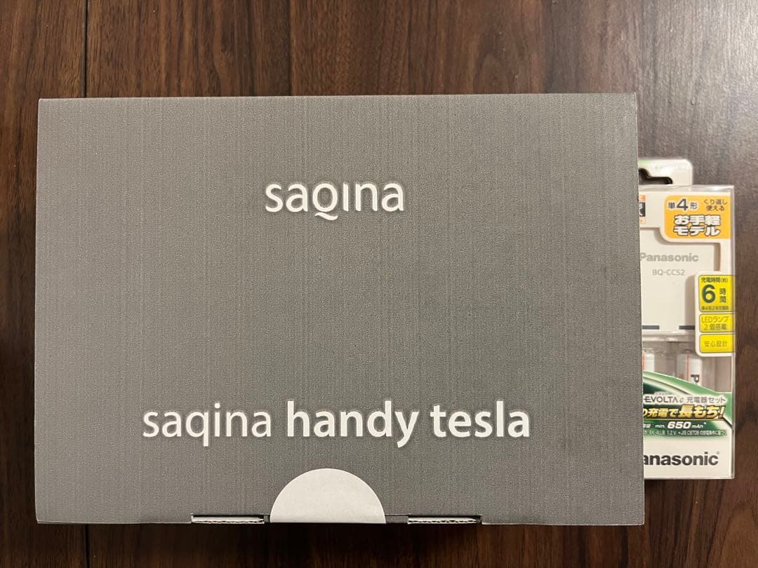 [新品]サキナ ハンディテスラー 美顔器 専用ケース＆充電器セット付き