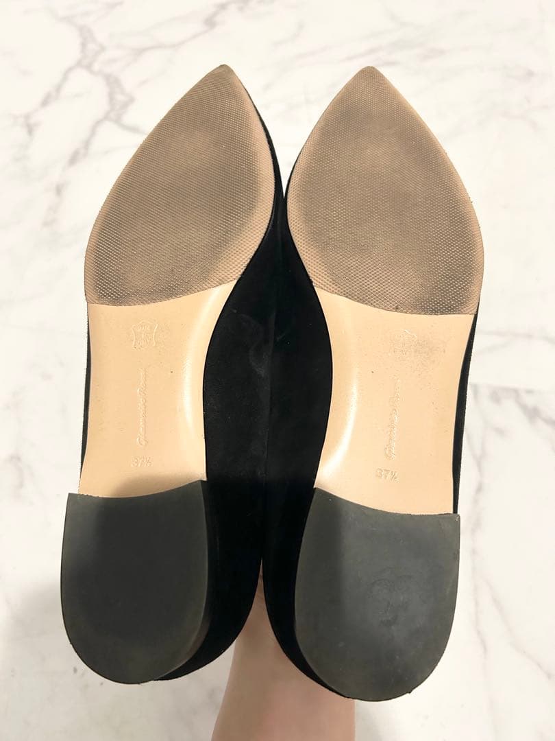 Gianvito Rossi フラットシューズ　黒　パンプス