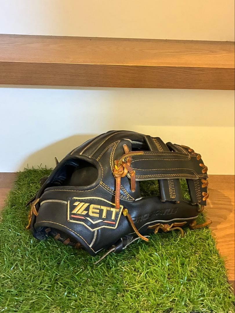 【ZETT】少年 軟式 中村モデル プロステイタス 内野手用