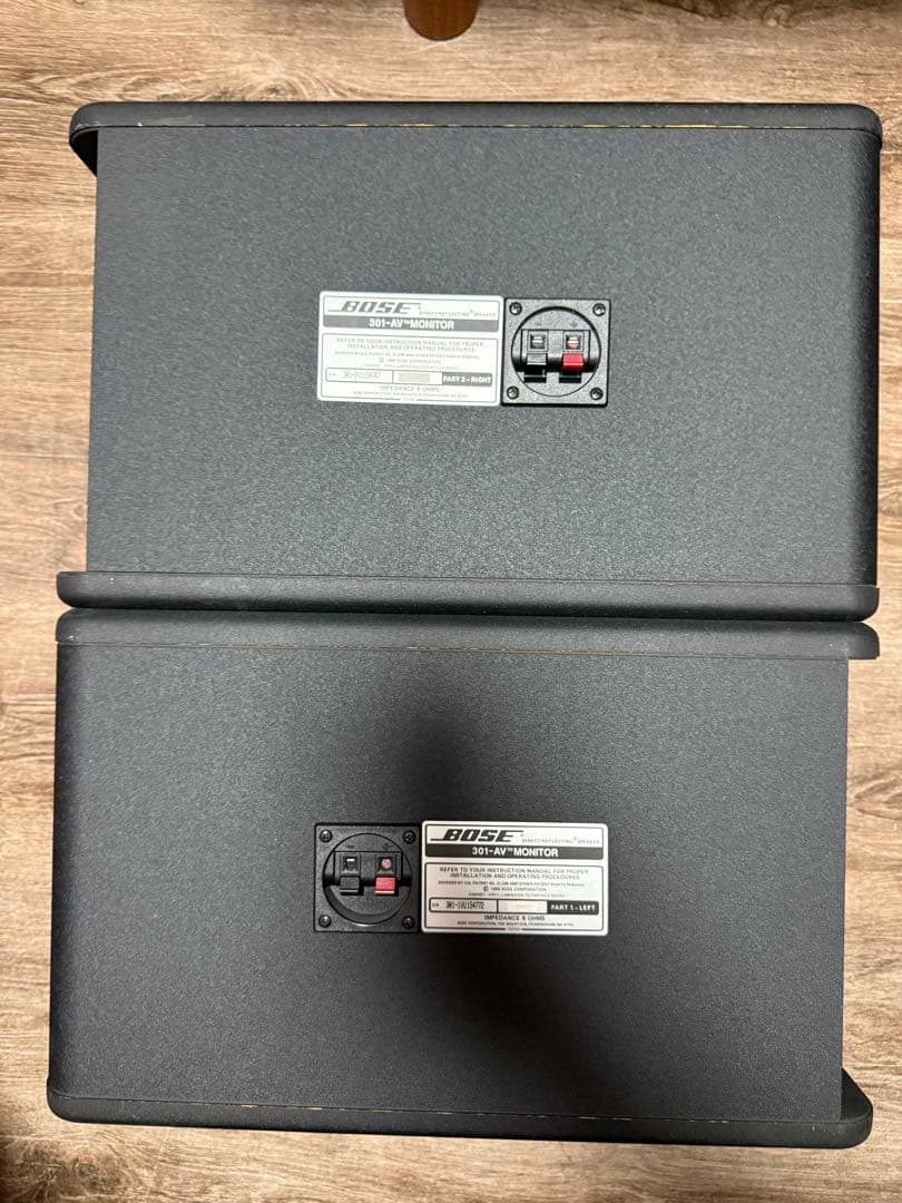 タイムセール！【美品】ボーズ　モニタースピーカー　301-AV MONITOR