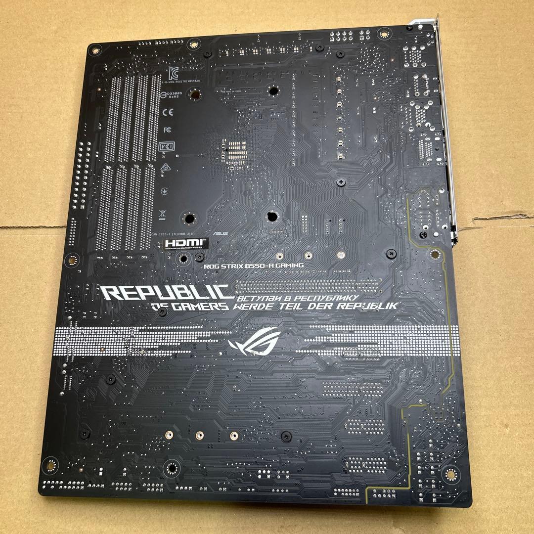 ASUS AMD B550–A Socket AM4 対応 マザーボード
