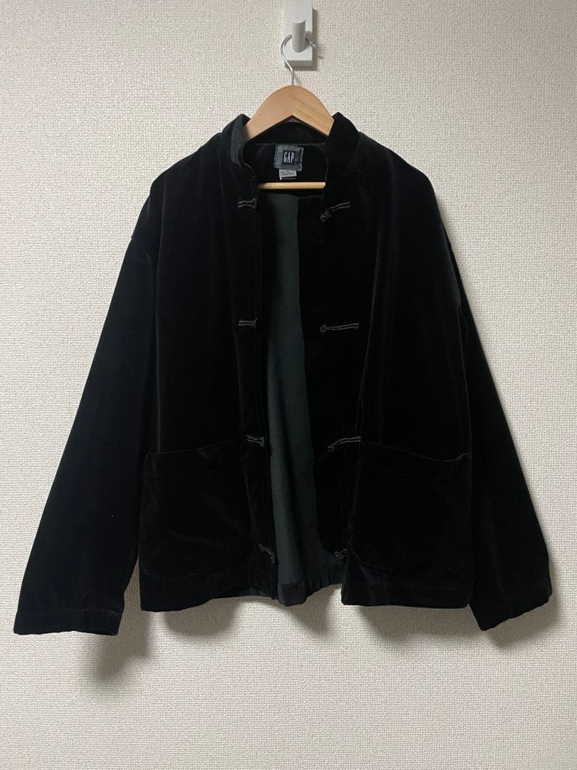 GAP ベロア　チャイナジャケット
