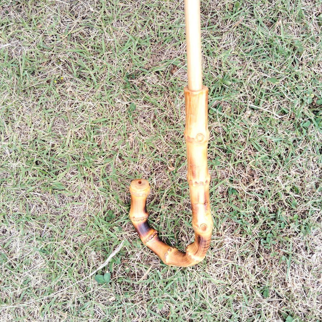 快晴堂　日傘　麻　プリント