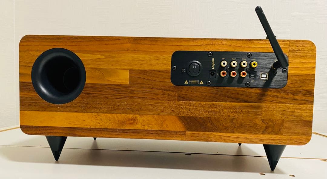 家具職人によるハンドメイドスピーカーMIN7 マルチデバイス対応多機能スピーカー