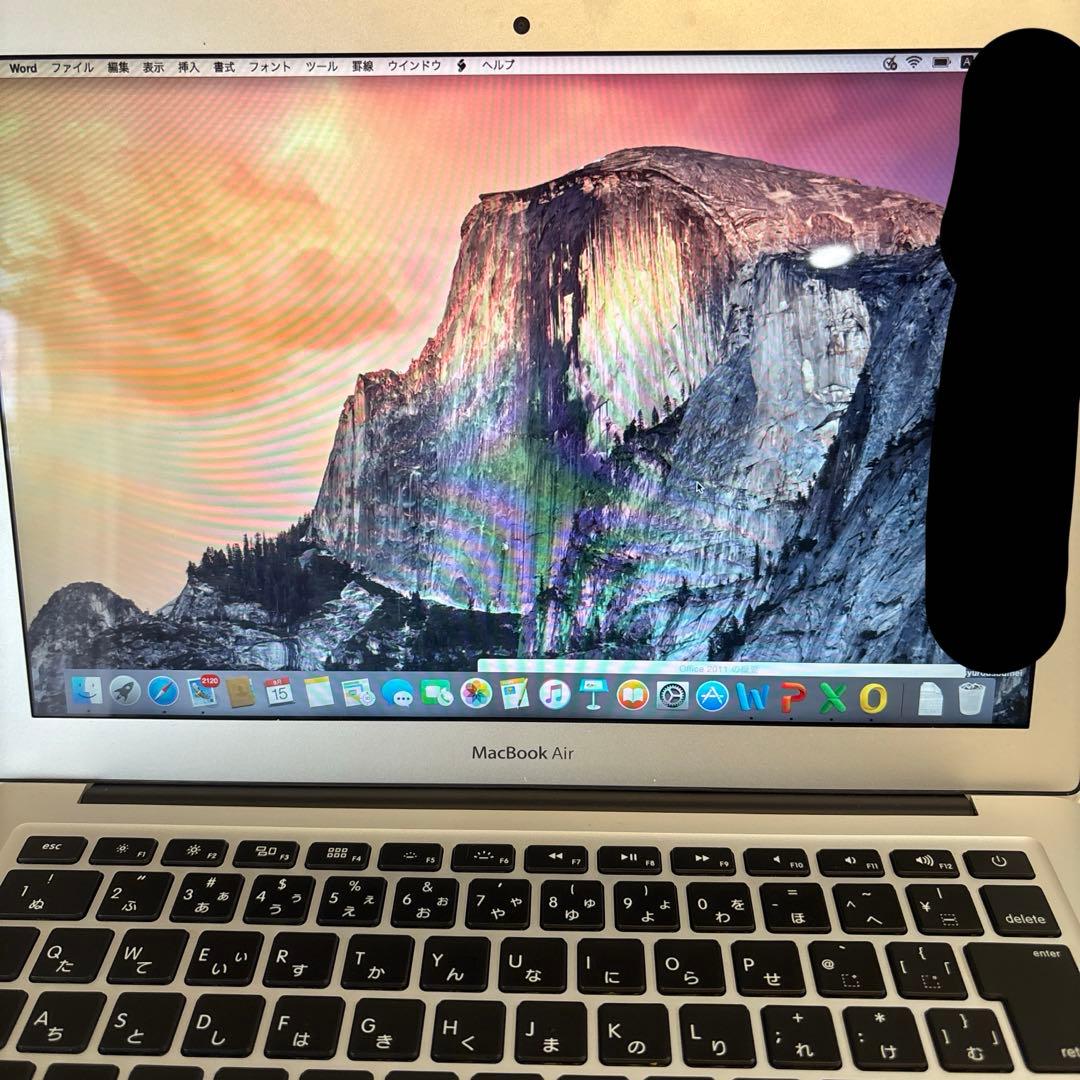 MacBookAirシルバー 充電器付き