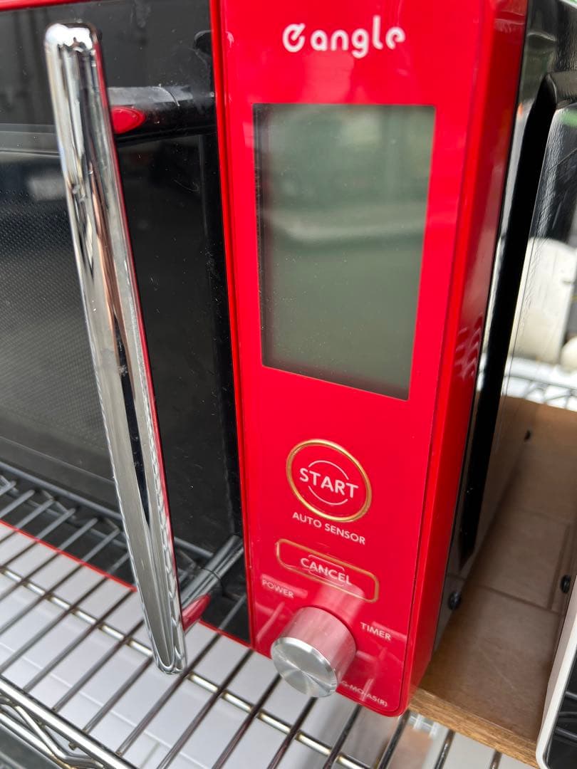 【高年式】 2021年式 600w エディオン 電子レンジ ANG-MO-A5