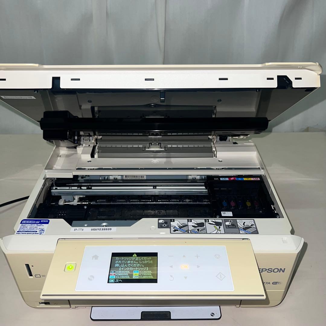 k*g様 EPSON エプソン EP-777A インクジェットプリンター ジャン
