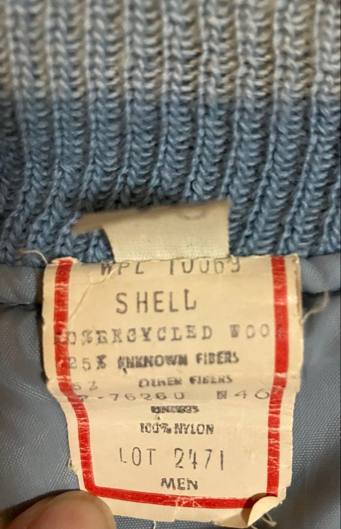 60s 70s BUTWIN ウール　スタジャン