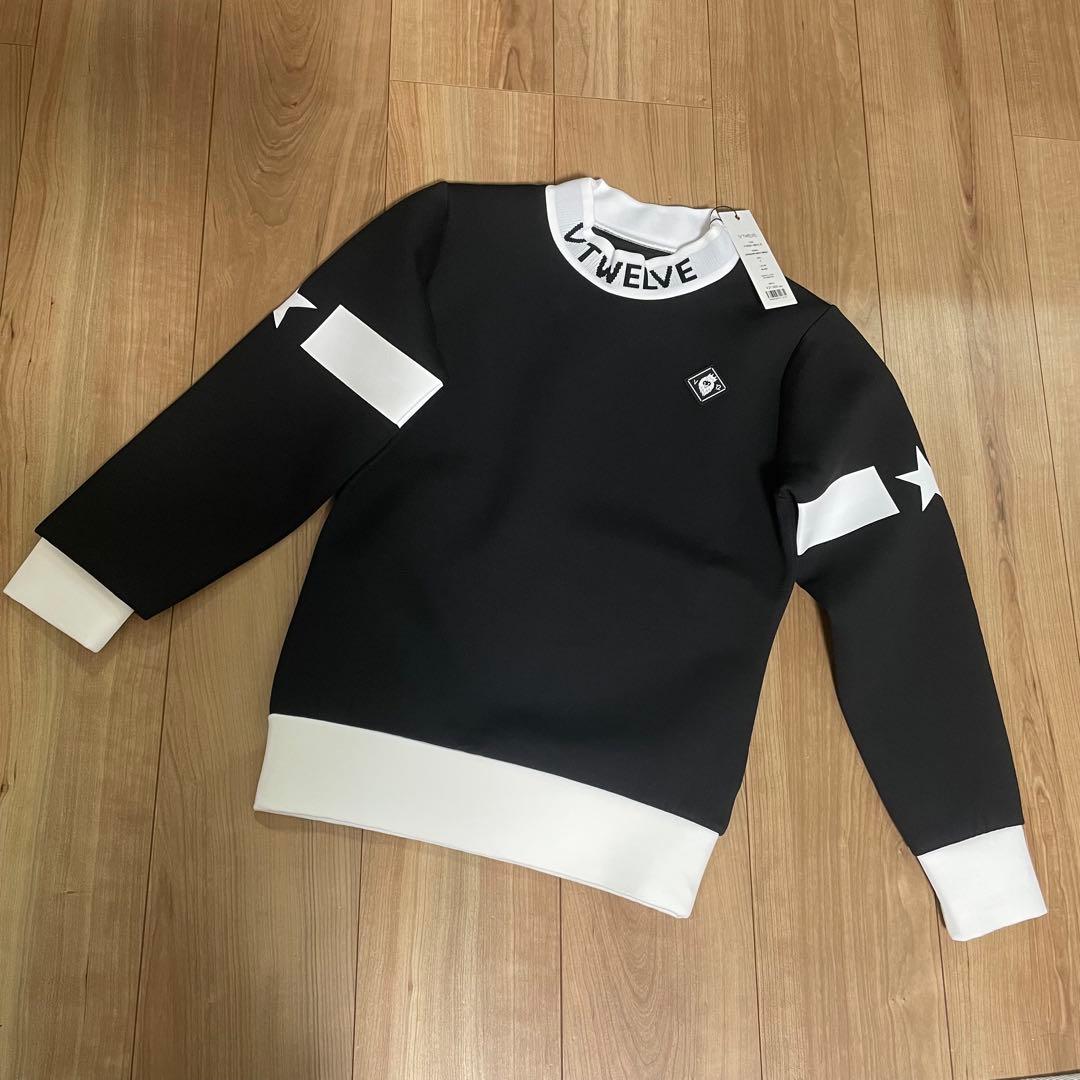 セール中【新品】VTWELVE V12 スウェット トレーナー モックネック Ｓ