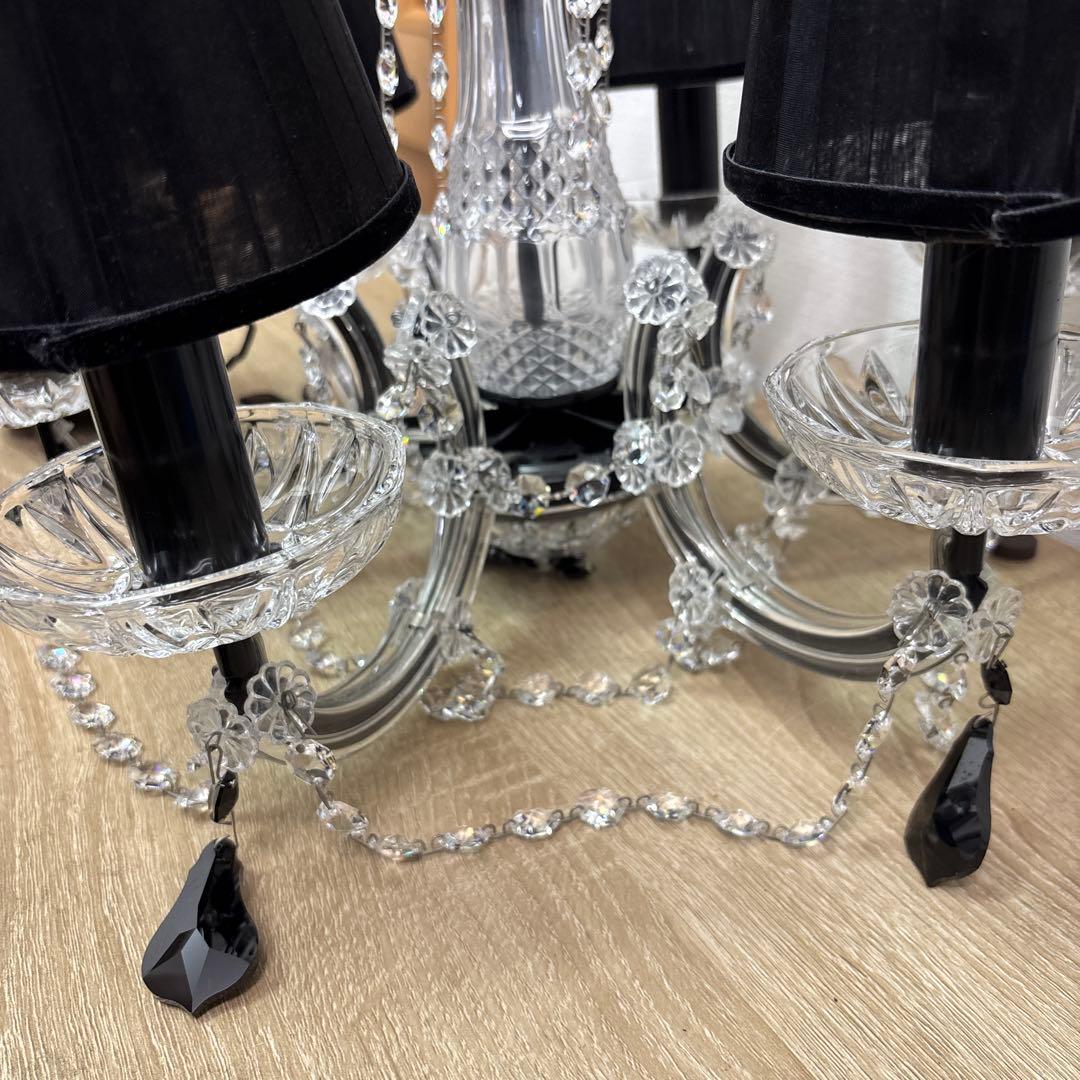 クリアシャンデリア 照明 大塚家具 08年製