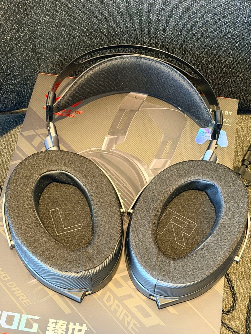 ROG X HIFIMAN Kithara 平面磁気ゲーミングヘッドホン