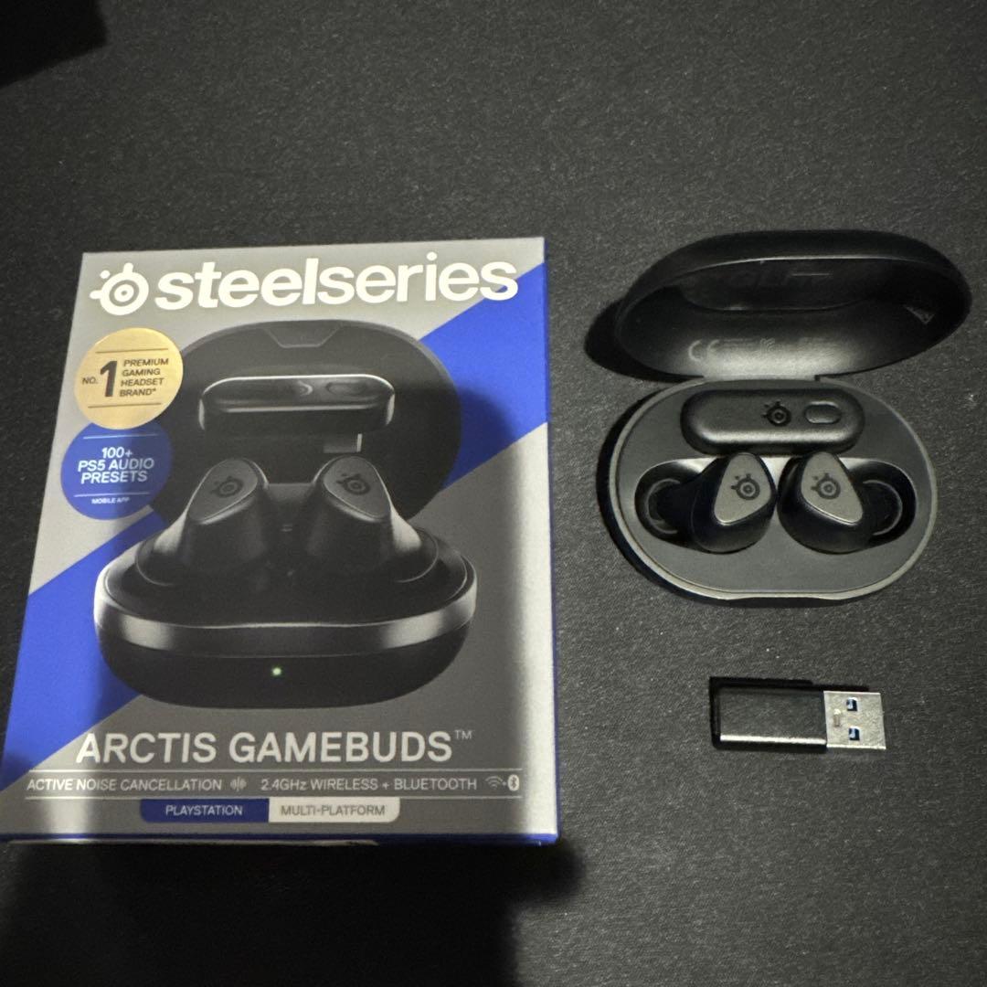 SteelSeries Arctis Gamebuds ワイヤレスヘッドホン