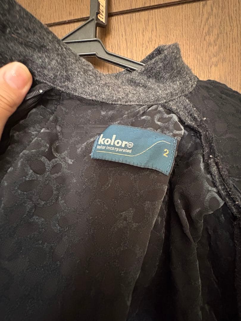 Kolor ワンピース　17aw