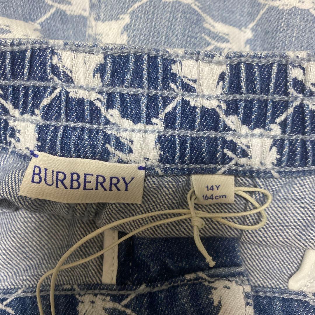 BURBERRYバーバリーデニムショートパンツ14Y 164㎝新品タグ付き