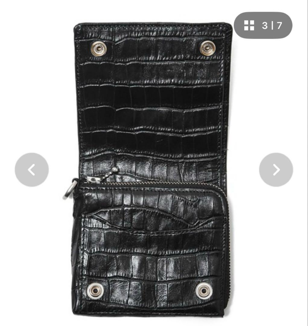 完売品！ CRIMIE クライミー クロコダイル　トラッカーウォレット