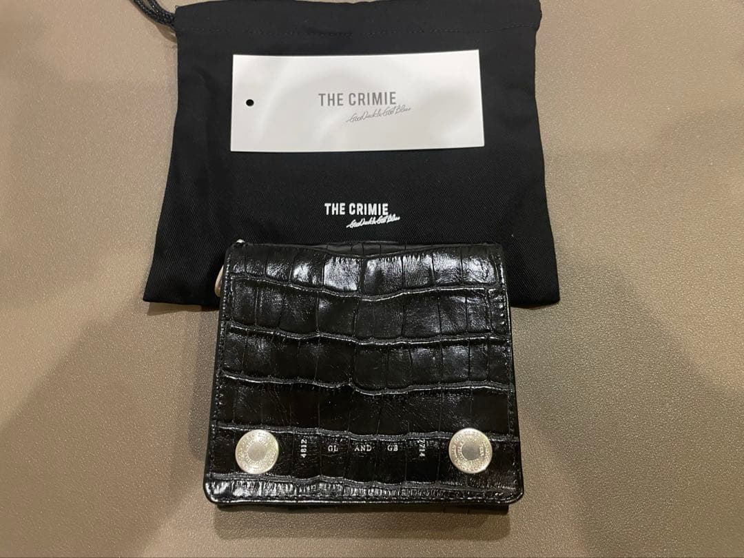完売品！ CRIMIE クライミー クロコダイル　トラッカーウォレット