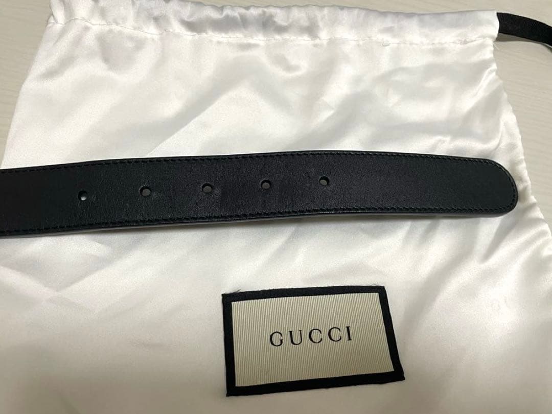 【美品】　GUCCI ダブルG ベルト　レディース