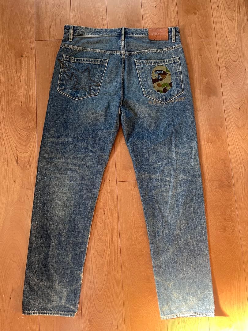 A BATHING APE カモフラージュデニム