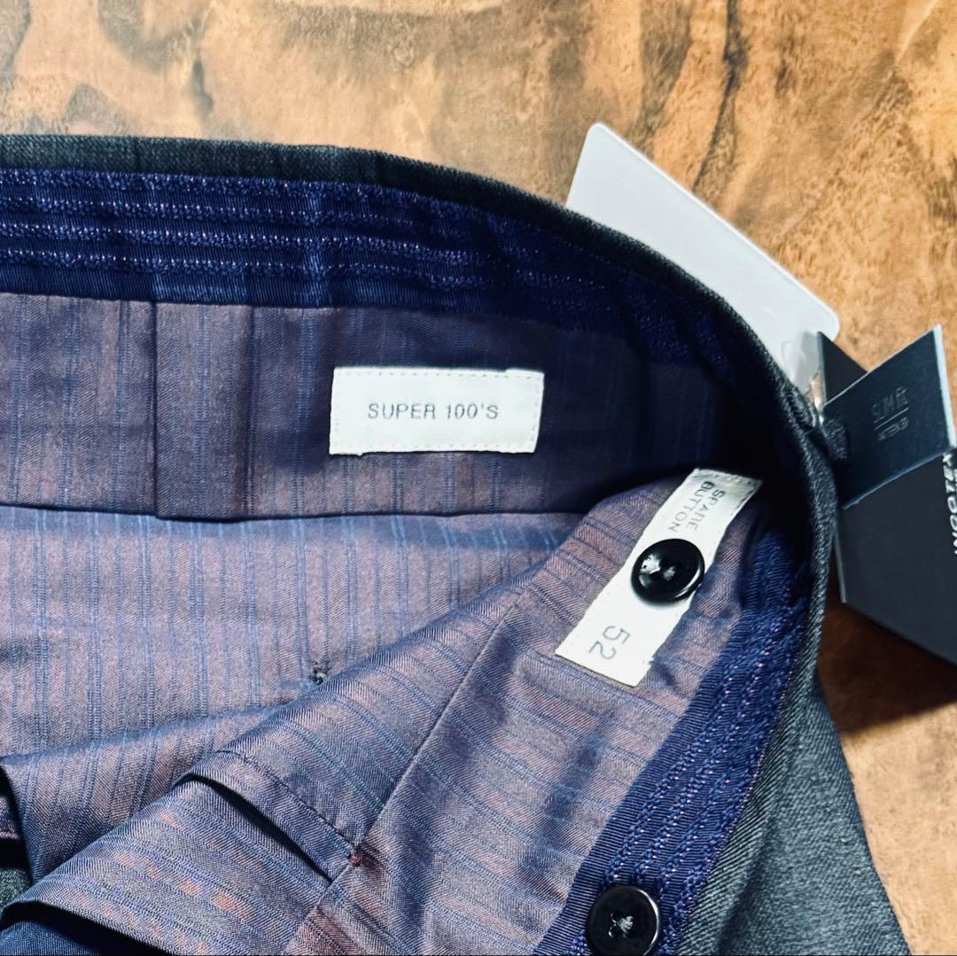 インコテックス 1NT024 スリムフィット　１プリーツパンツ