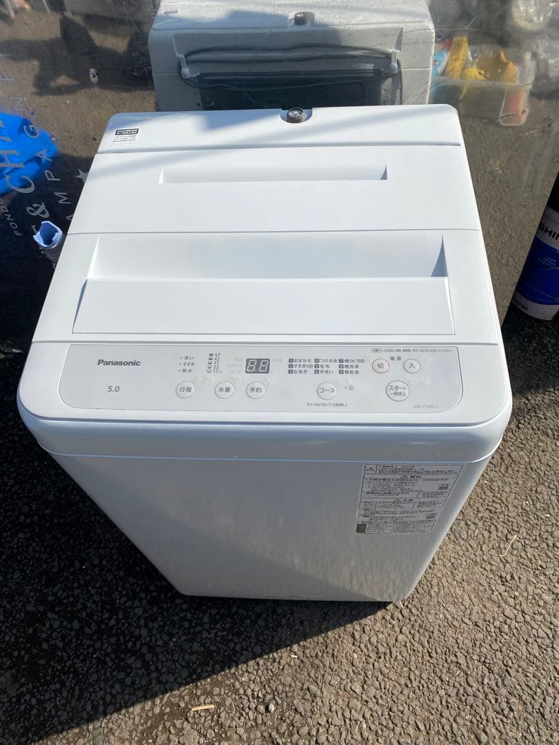 横浜市内設置無料Panasonic NA-F50B15 2022年製 5.0kg