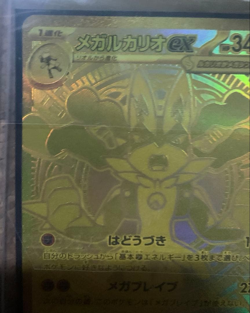 ネ*ス様 超レア　メガルカリオMUR 自引き